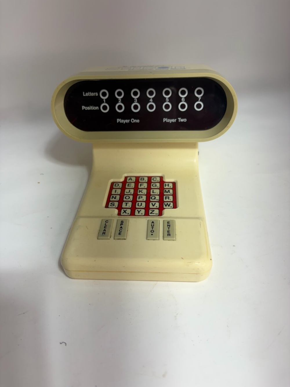 1970s Scrabble Vintage Sensor Electronic Word Game Works - Unit Only - Works